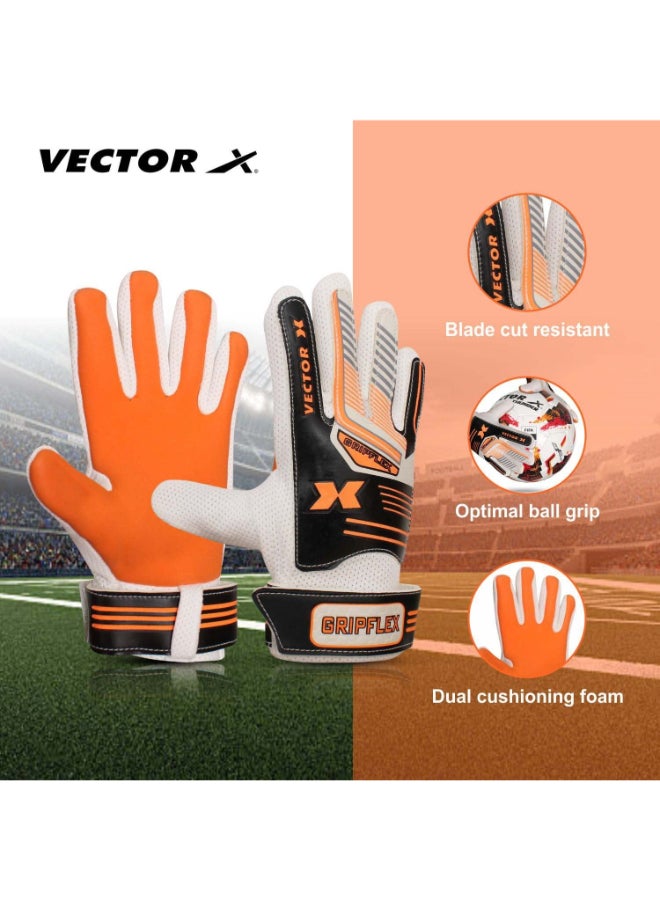 Vector X Gripflex Football Goalie Goalkeeping Gloves - 10 - Image 5